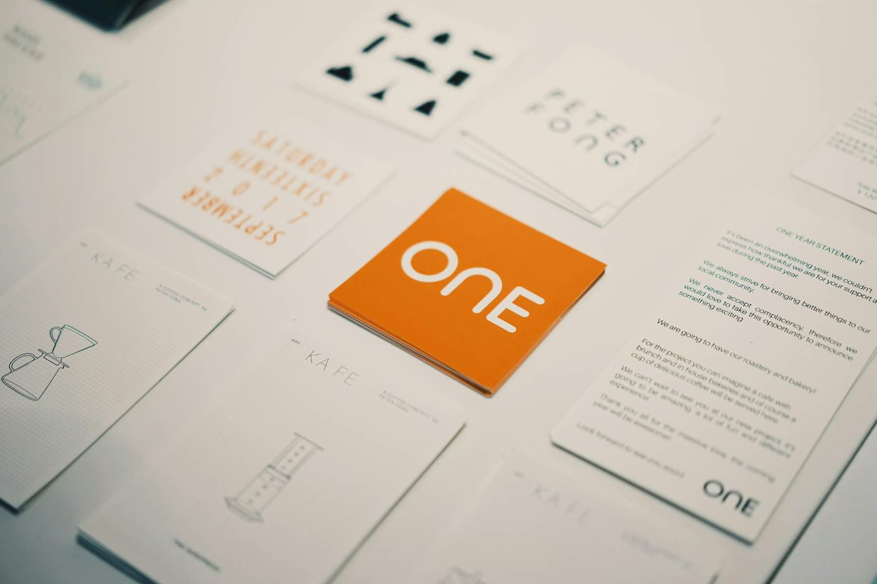 Identity applied across printed collateral